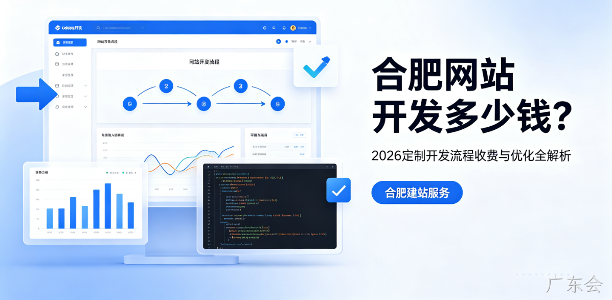 广东会网站开发多少钱？2026定制开发流程、收费与优化全解析